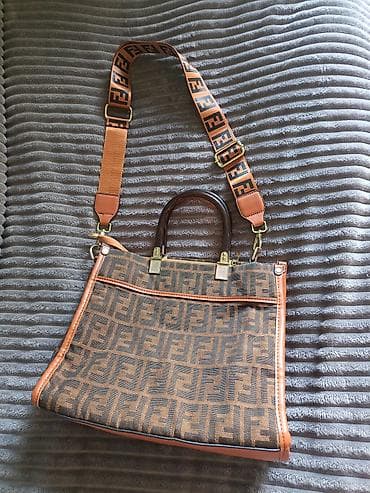 Skanerlər: Original FENDİ Brendının Gözəl keyfiyyətli rahat davamlı çanta, ideal — 5