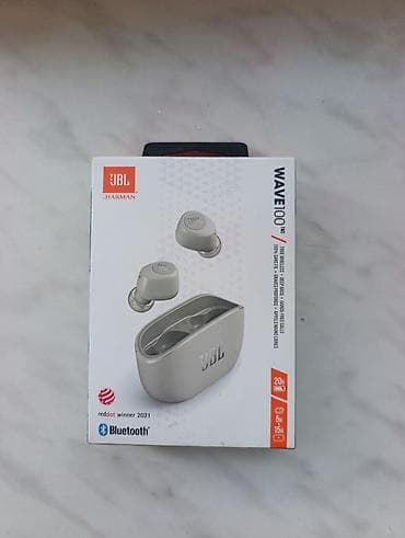 Yeni Simsiz (Bluetooth) Qulaqcıqlar, JBL, rəng - Boz — 2