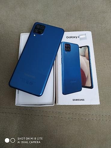 iphone 11 ekran sekilleri: Samsung Galaxy A12, 128 GB, rəng - Mavi, Barmaq izi — 6