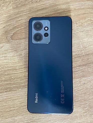 Redmi Note 12, 128 GB, rəng - Göy, Zəmanət, Sensor, Barmaq izi