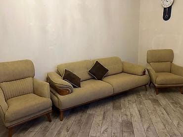 Qonaq otağı üçün yumşaq mebel dəsti satilir turkiye istesali furkan