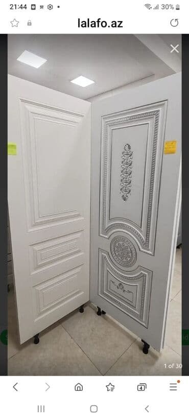 двери для дома: Новый Межкомнатная дверь 90х205 см C замком и рамой, C гарантией, Платная установка, Бесплатная доставка, Платная доставка, Доставка в районы — 14