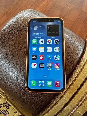 apple 6s ekran: IPhone 11, 128 GB, Narıncı, Face ID — 3
