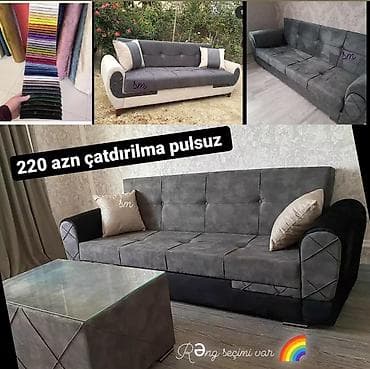 qubka: Si̇fari̇şle * *✨ divan 220 manat ✨rəng seçimi var ✨ölçü uzunluq 210sm — 1