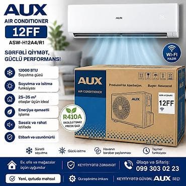 AUX 12FF (ASW-H12A4/R1) kondisioner - 12000 BTU soyutma gücü -