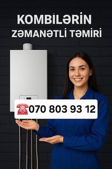 Ручная работа на заказ: Kombi servis və kombi təmiri - xidməti - Kombilərin peşəkar — 2