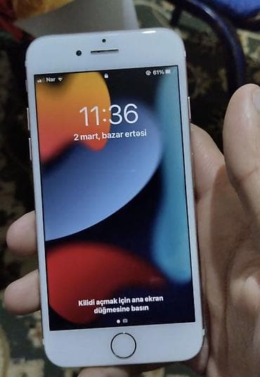 IPhone 7, 32 GB, Gümüşü, Barmaq izi