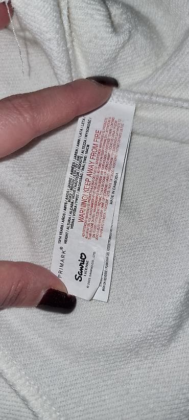 milli geyim uşaq: Uşaq/Gənc üçün iki hissəli idman dəsti - Rəng: süd-ağ - Üst — 4