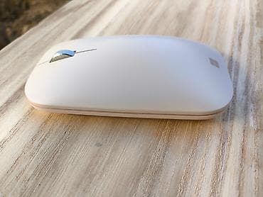 Used Microsoft Surface Mouse - Wireless - Grey - Rəng: açıq bej/ağ