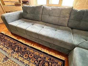 kafe divan: Künc divan, İşlənmiş, Açılan, Bazalı, Vеlur parça — 6