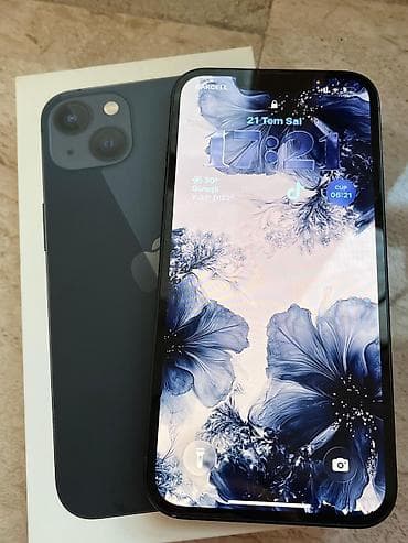 Elektronika: IPhone 13, Qara, Simsiz şarj — 2