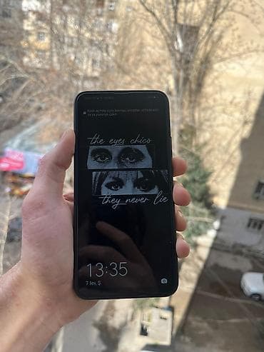 berde telefon: Honor 9X, 128 GB, rəng - Mavi, İki sim kartlı — 1