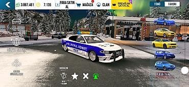 rollu maşın oyunu: Məhsul: Mobil yarış/sürüş oyununda premium polis və şəhər — 4