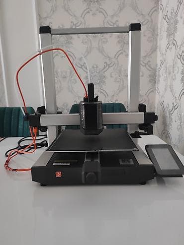 krosna aparatı: Satışa tam yeni Anycubic Kobra 3 3D printer təqdim olunur. Printer — 5