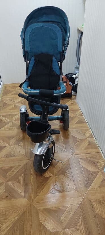 детские мотоциклы на аккумуляторе: Б/у Трехколесные Детский велосипед 12", скоростей: 7, Самовывоз — 4