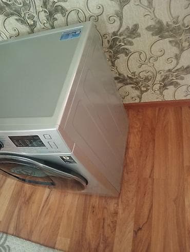 patpres temiri: Samsung önyükləməli paltaryuyan maşın - Rəng: gümüşü - Ön tərəfdən — 4