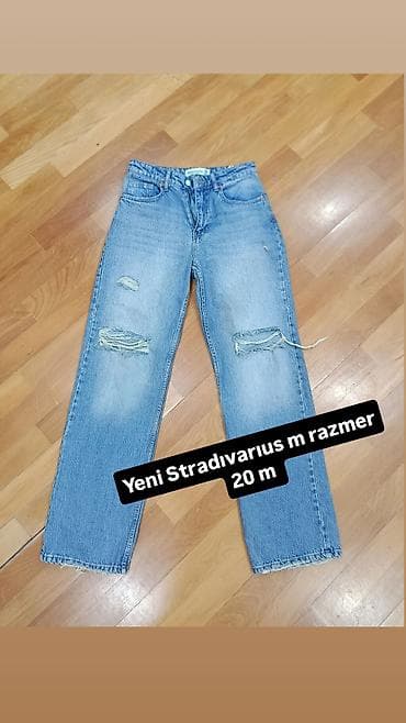 Cinslər: Cinslər, Stradivarius, M, rəng - Mavi — 1