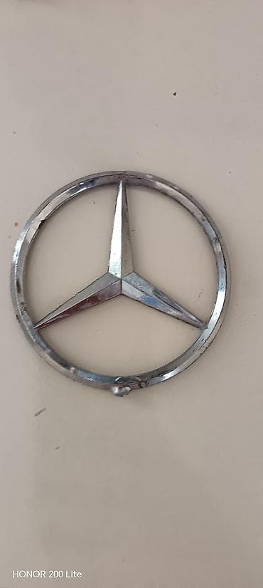 bmw e39 kapot: Mercedes-Benz ön radiator üçün emblem/loqo - Material: xrom örtüklü — 1