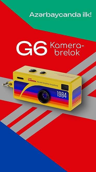 Azərbaycanda ilk! G6 Kamera-brelok - yüngül, həmişə əl altda olan — 2