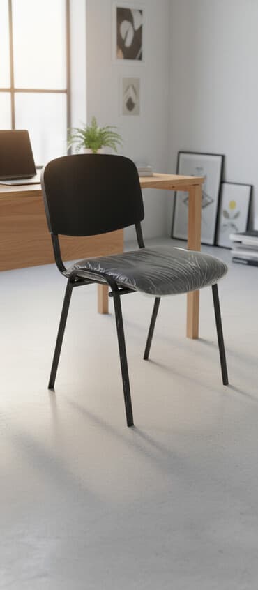 corey resepti: Metal karkaslı ofis/konfrans stulu - Karkas: qara rəngli möhkəm — 1