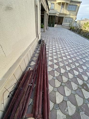 demir ferma satilir: Metall dirəklər və profil dəmirlər dəsti - Material: metal - Rəng — 2