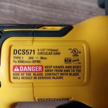 Ручные электроинструменты: Dewalt DCS571 original, akumulyator 5A, dəst yenidir — 5