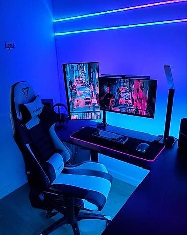 Ofis oturacaqları: Yeni, Təkərli, Qolları tənzimlənir, Dəri — 5