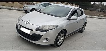 afto.az: Renault Megane III, gümüşü rəng, hetçbek kuzov. Əsas xüsusiyyətlər: - — 3