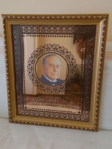 portretler: "Heydər Əliyev" hədiyyəlik portret Heydər Əliyevin hədiyyəlik — 2