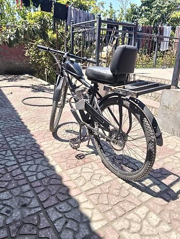 təkər r18: Motorlu velosiped – benzin mühərrikli, arxa oturacaqlı və yük daşıma — 4