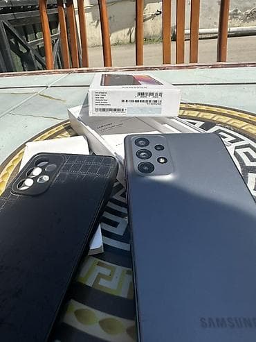 samsung soyuducu: Samsung Galaxy A73 5G, 128 GB, rəng - Boz, İki sim kartlı — 4