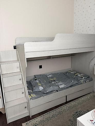 dekor mebel: Oğlan və qız üçün, 2 təknəfərlik çarpayı — 2