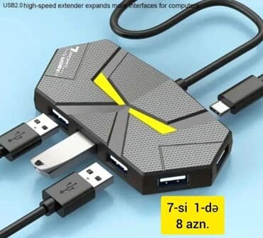kamera dəsti: Çoxfunksiyalı USB-C OTG KART OXUYUCU ADAPTERİ. SD və TF kartları — 16
