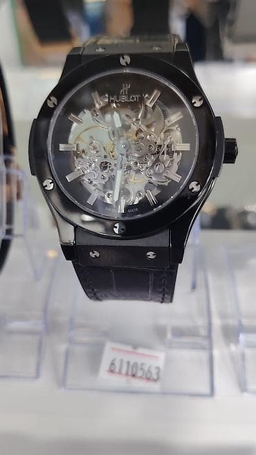 Наручные часы: Hublot kişi qol saatları – Swiss Made mexanika - Korpus: fırçalanmış — 6