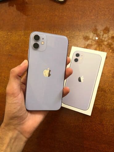 iphone se 2020 azerbaycan: IPhone 11, 64 GB, Çəhrayı, Zəmanət, Simsiz şarj, Face ID — 1