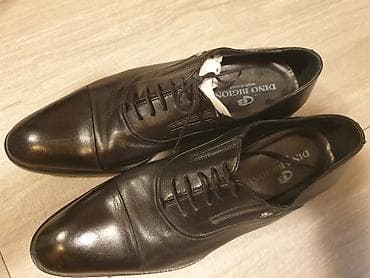 Туфли: Kişi ayaqqabıları dəsti - Model 1: Tünd mavi dəri krossovka tipli — 6