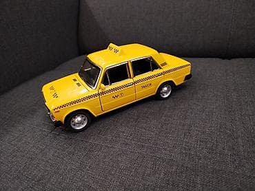 Model avtomobil – Lada taksi (klassik “Жигули” stili) - Material — 3