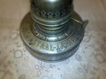 купля продажа антиквариата: 1890-ci ilə aid lampa satılır (astral lampa) Barterdə mümkündür Şüşəsi — 2