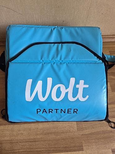 Wolt Partner termal çatdırılma çantası - Rəng: Wolt mavi - Material