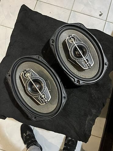Колонки и сабвуферы: Məhsul: Pioneer avtomobil akustikası – 2 cüt oval dinamik Detallar: - — 1