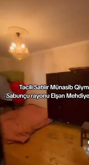 sabuncuda ev: Tecili satillir 3 otaqli 100 kv heyet evi heyeti 1 mawinliqdir evun — 4