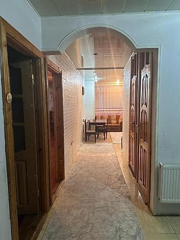 otağ: 3 otaqlı mənzil – tam məişət rahatlığı ilə - Planlaşdırma: iri zal — 6
