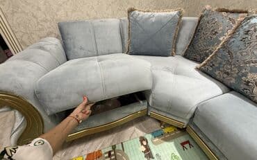 l herfi bezekli: Künc divan, Açılmayan, Bazasız, Vеlur parça, Çatdırılma yoxdur — 6