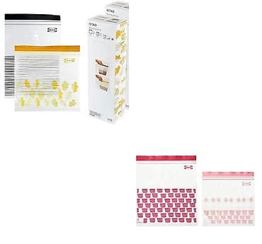 yemək dəstləri: IKEA ISTAD – yenidən bağlana bilən qida saxlama paketləri - Məhsul — 1