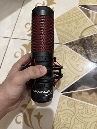 mikrofon: İşlənmiş Simli Mikrofon HyperX, Ünvandan götürmə — 4