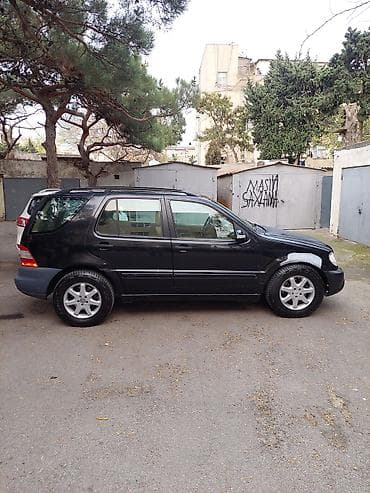 Nəqliyyat: Mercedes-Benz M-Class (W163) SUV - Kuzov: 5 qapılı, qara rəng - — 5