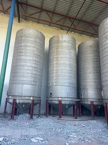 drelər: Sənaye üçün paslanmayan poladdan silindrik saxlama çənləri 50 ton — 1