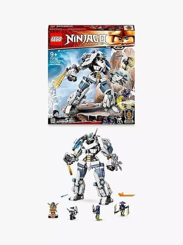 böyük konstruktorlar: Konstruktor LEGO Ninjago 71738 Zeyn robotı ilə döyüş Brend:	LEGO — 2