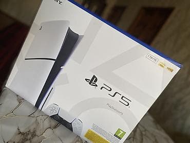 продаётся ноутбук запечатанный абсолютно новый привозной из америки: Playstation 5 slim 1TB Birkartla alınb (16.04.26) ci tarixdə pakofkadr — 1