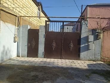 Ворота и комплектующие: Железо Дворовые ворота, Распашные, Механические, С дверью, цвет - Коричневый — 2